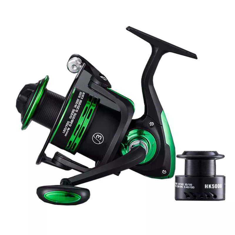 Hunting King Metal Reel with Zinc Alloy Transmission Core