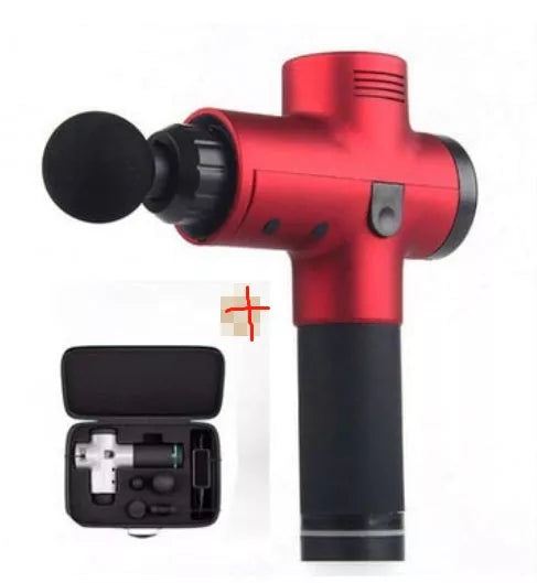Relax Tissue Deep Muscle Massage Gun with 4 Interchangeable Heads