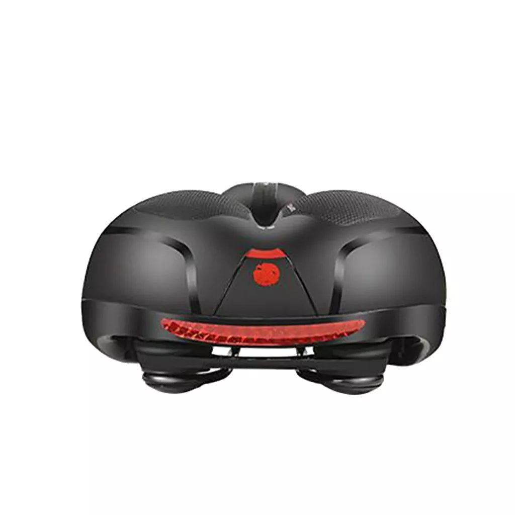 Hollow seat cushion bicycle seat with memory foam padding