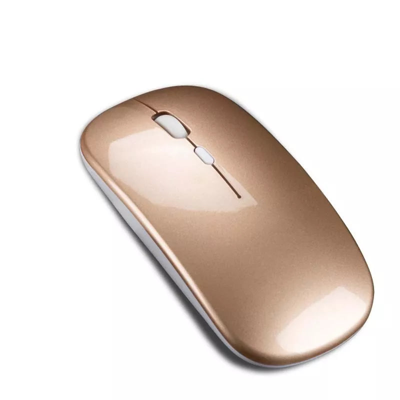 Wireless dual-mode mouse with ergonomic design and adjustable DPI