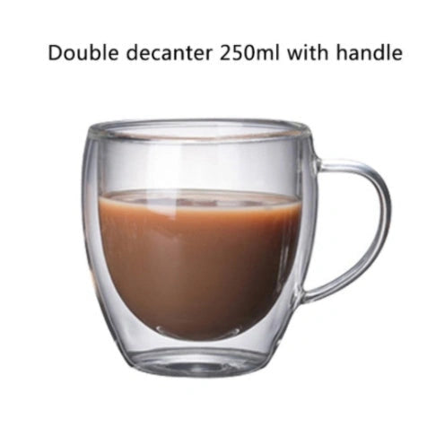 Double Layer Panda Cup with Skull Design for Wine