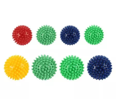 PVC acupressure massage ball with lengthened massage points