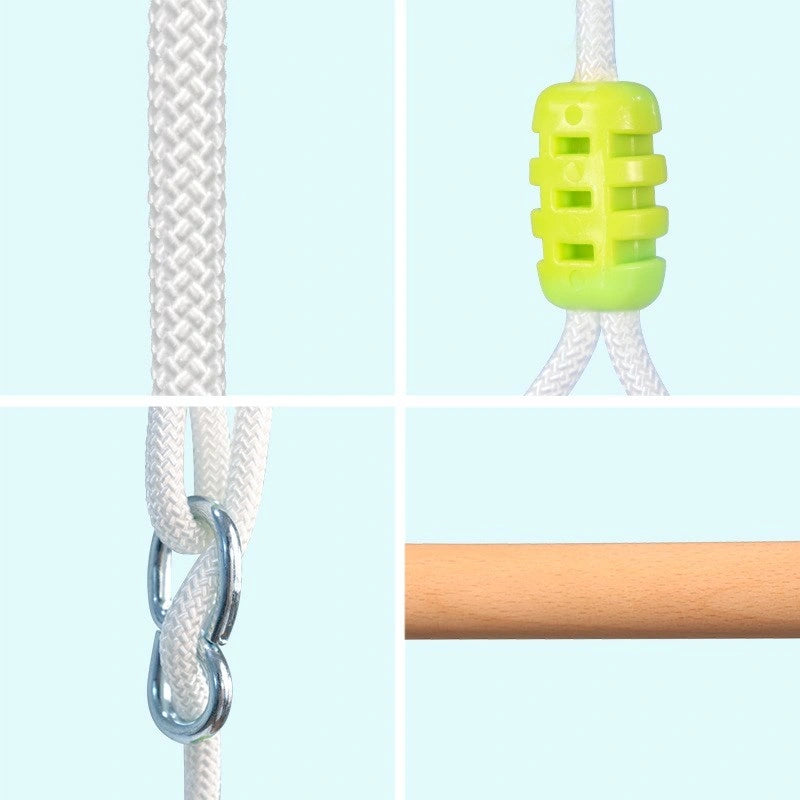 Infant Hanging Chair with Adjustable Rope and Detachable Cushion