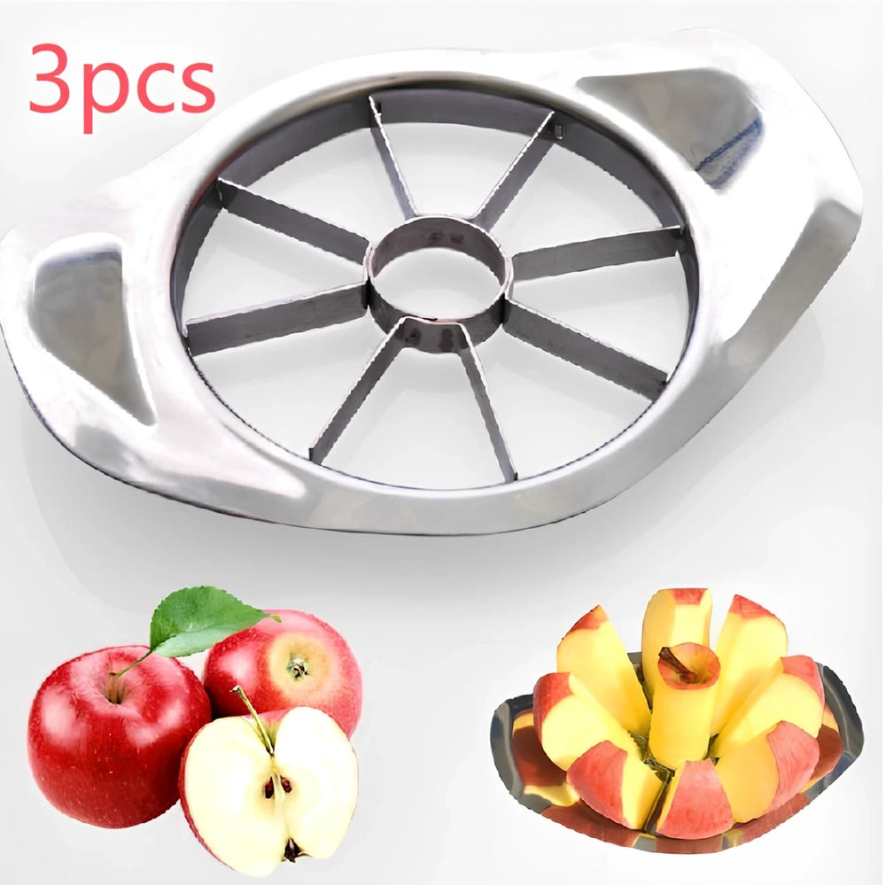 Stainless steel kitchen slicer cutter with 9cm diameter blade for vegetables and fruits