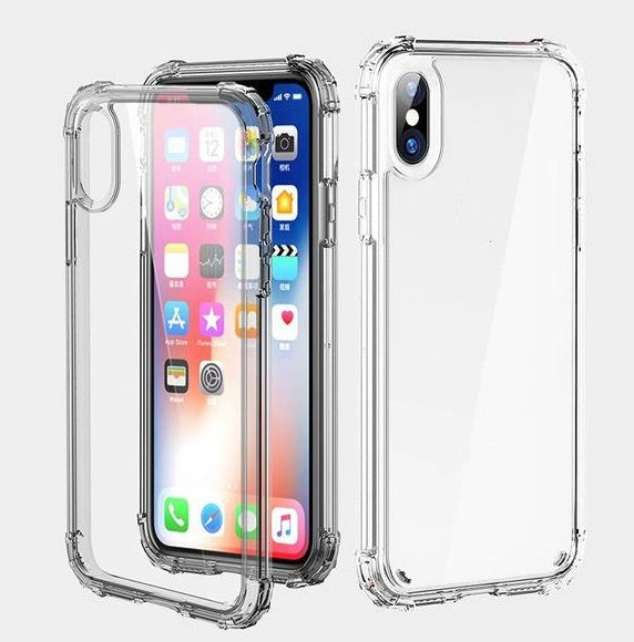 Luxury Shockproof Transparent iPhone Case