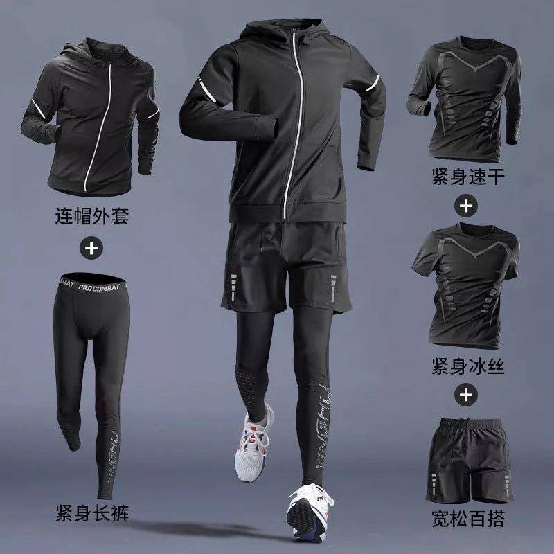 Quick-dry Long Sleeve T-shirt for Running and Gym
