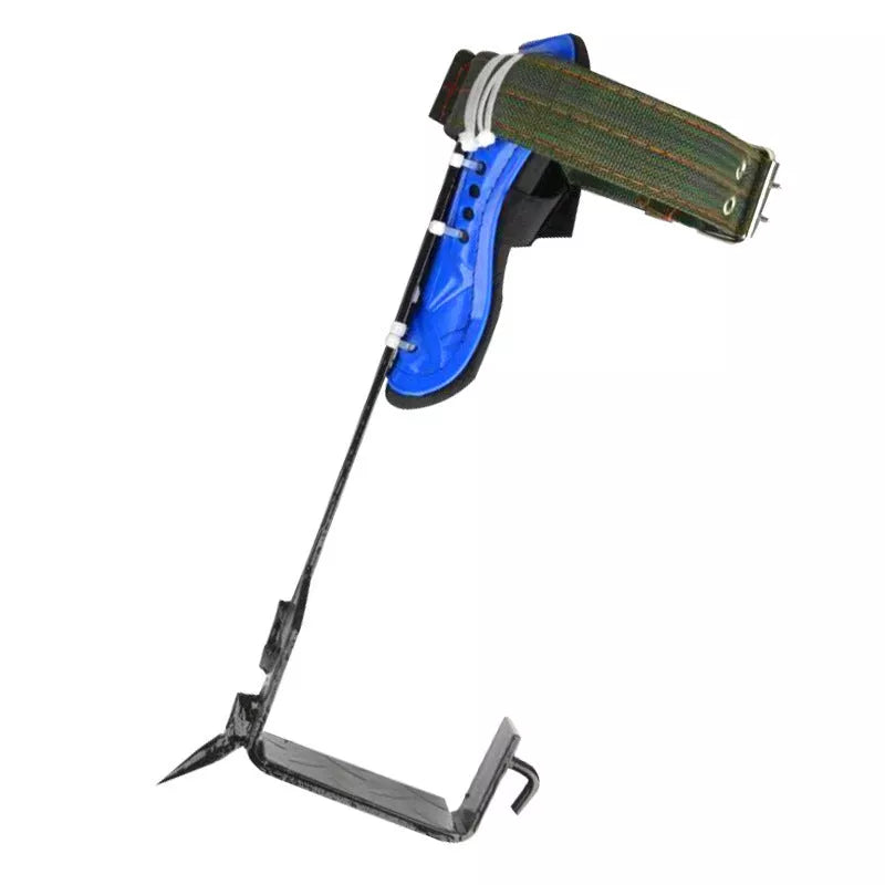 Tree climbing belt with upgraded stainless steel claws