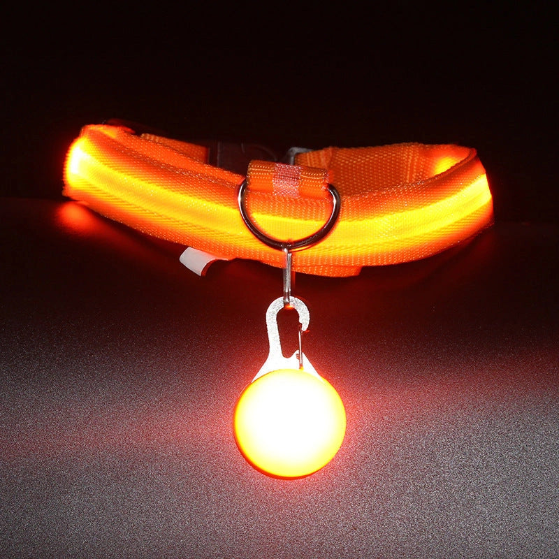 Luminous Dog Collar with Three Flashing Modes
