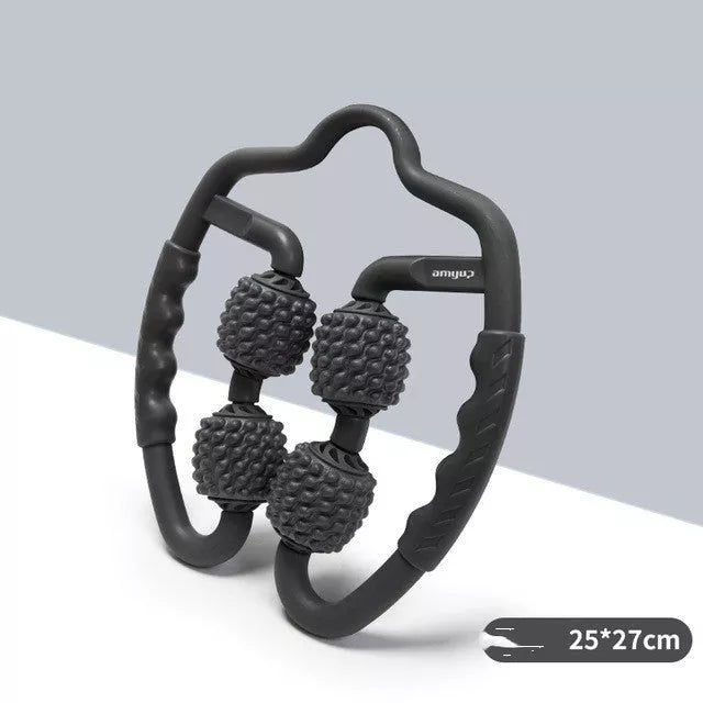 Leg massager with compact design for targeted relief