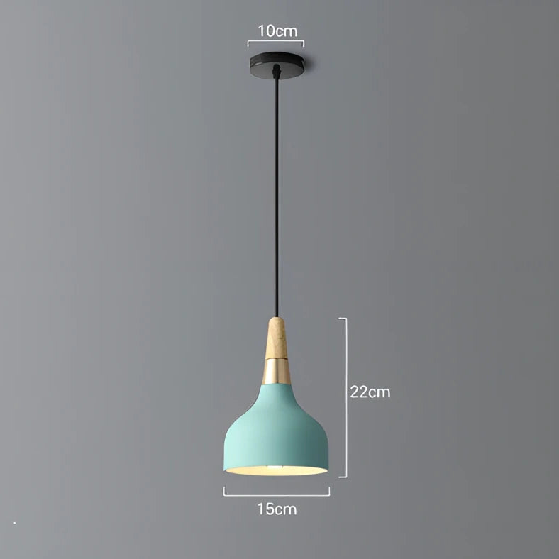 Three-headed adjustable chandelier with 1m height adjustment and compact 150x200mm dimensions