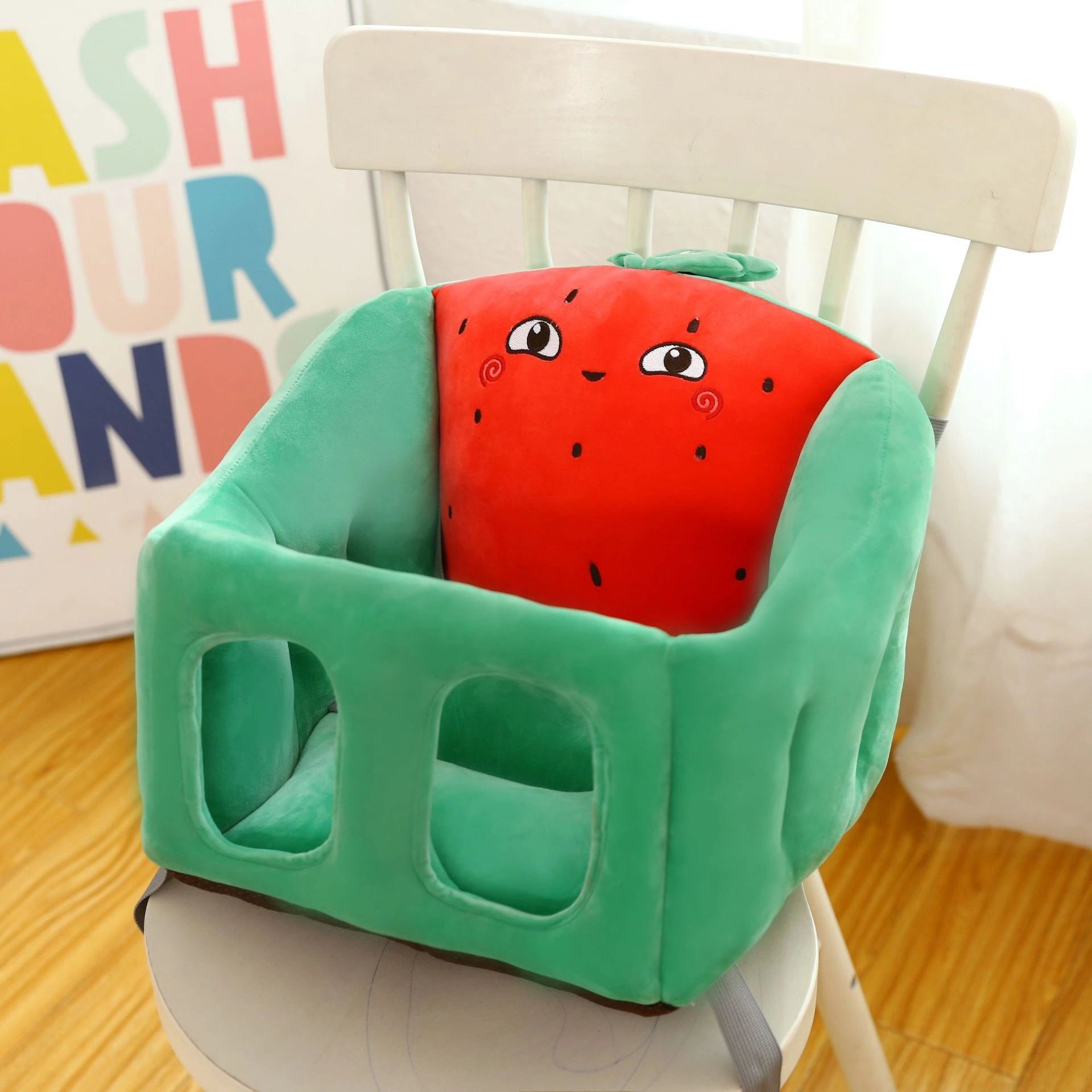 Cartoon Portable Baby Dining Chair with Multifunctional Design