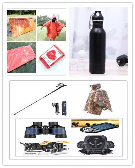 8-in-1 hand-held electronic altimeter with digital compass and barometer