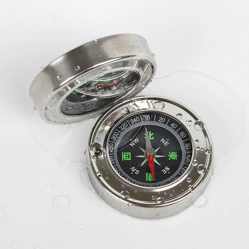 Stainless Steel Compass for Outdoor Navigation