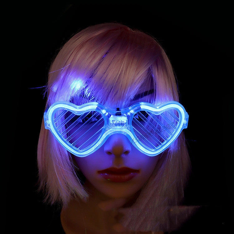 LED Light Up Glasses with Adjustable Modes for Party Fun