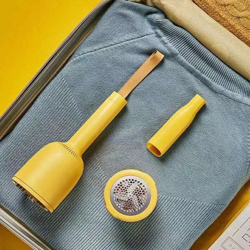 Mini Wireless Vacuum Cleaner with Hairball Trimmer and USB Rechargeable Battery