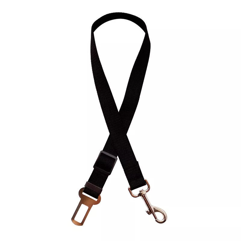Adjustable Pet Car Seat Belt for Dogs and Cats with Zinc Alloy Clip