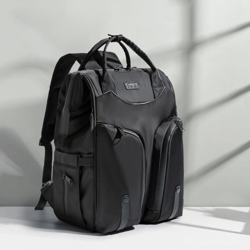 Stylish Mommy Backpack with Milk Bag Compartment