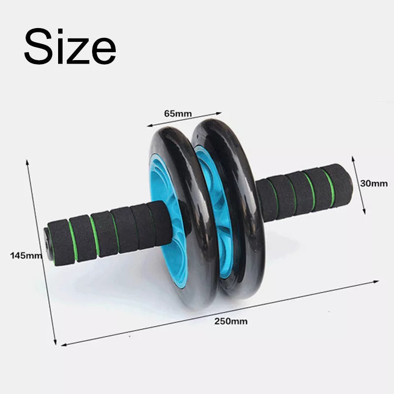 Abdominal Wheel Machine for Home Fitness with Kneeling Mat