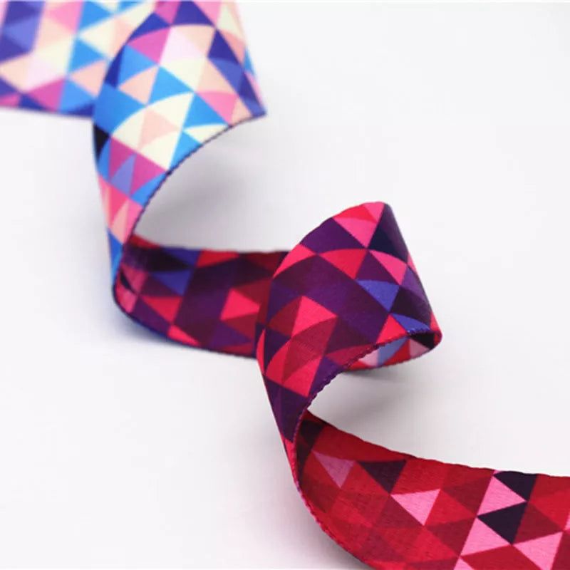 Pure Cotton Yoga Mat Strap with Colorful Binding for Easy Storage