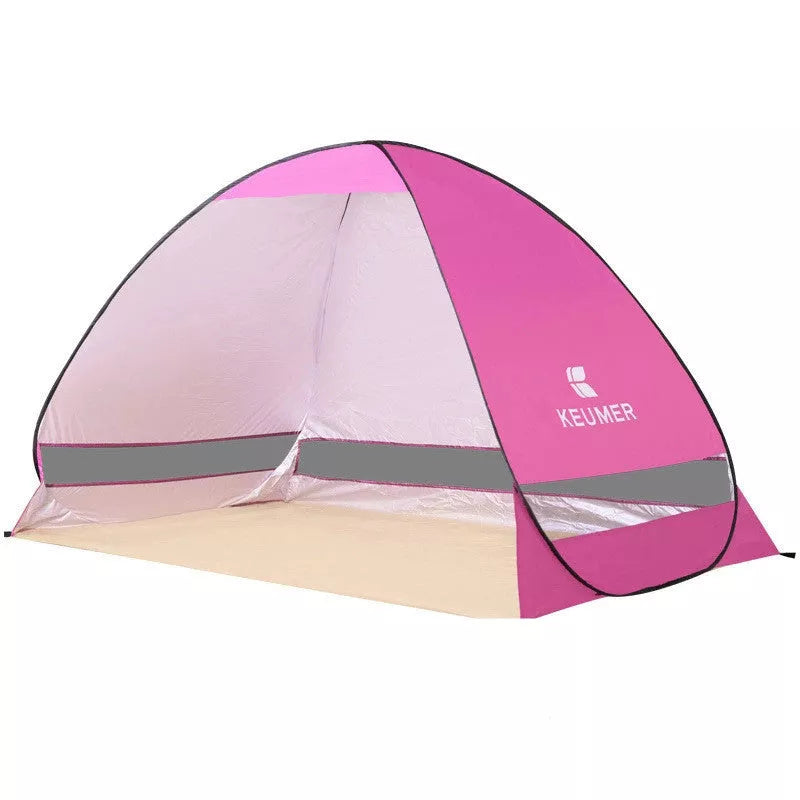 Ultra-Light Portable Folding Beach Tent with Quick Setup