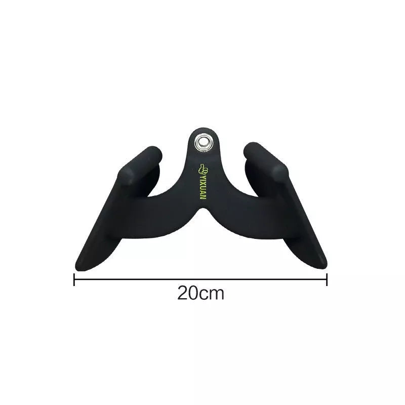 Steel Dipped Plastic Coated Back Handle for Fitness Training