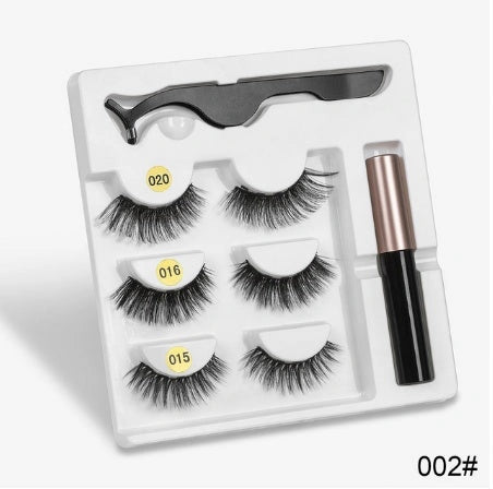Magnetic False Eyelashes Set for Fashionable Looks