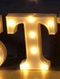 Luminous LED Letter Number Night Light with Remote Control