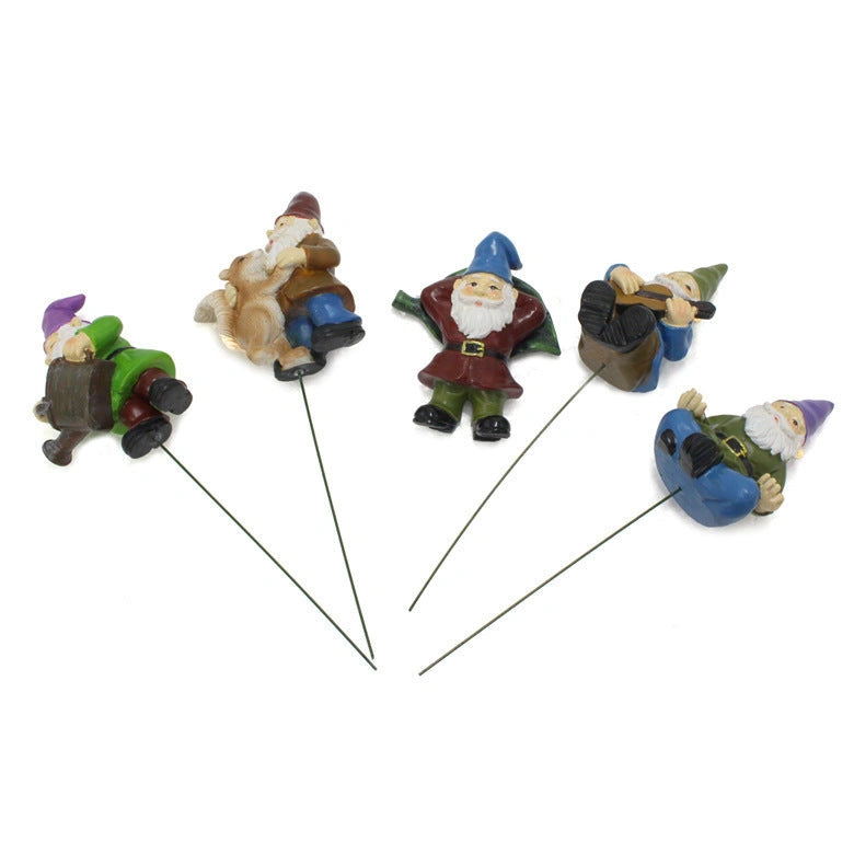 Dwarf Garden Kit with Waterproof Cartoon Ornament