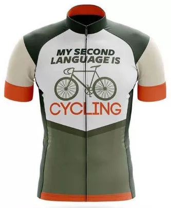 Short-Sleeved Bib Cycling Suit for Men and Women with Moisture Wicking