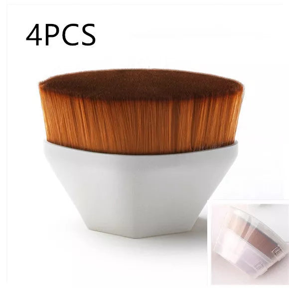 Foundation Brush Kit for BB Cream and Loose Powder Application