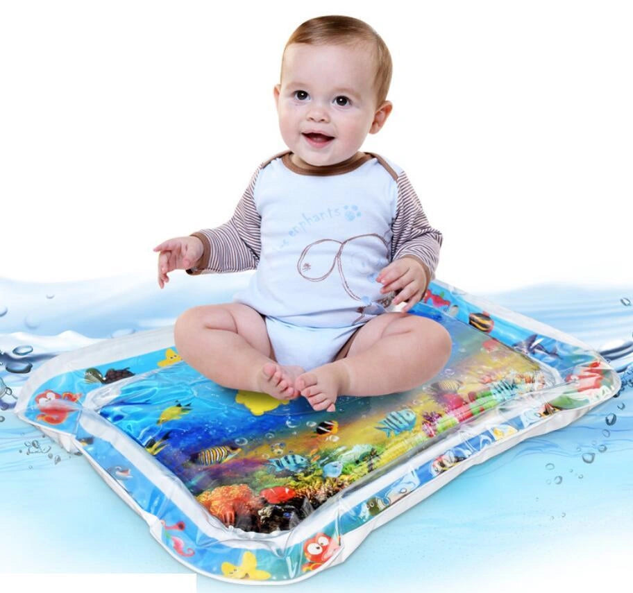 Baby Inflatable Water Mat for Toddlers Summer Beach Play