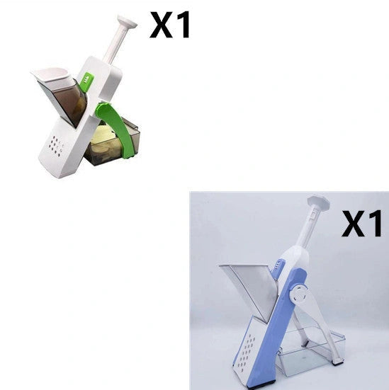 Multifunctional Vegetable Cutter with 30+ Slicing Options for Safe Kitchen Prep