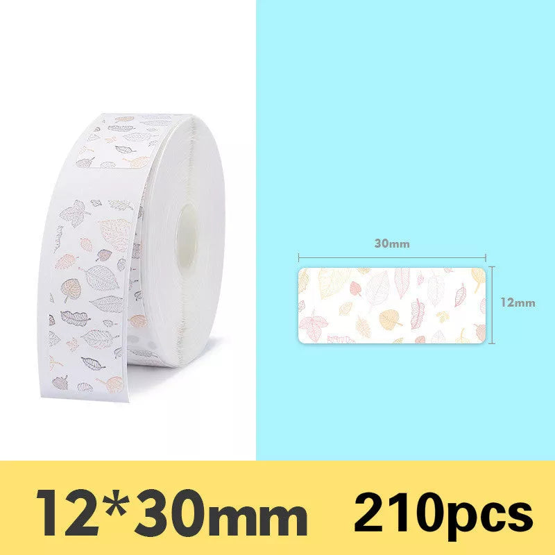 Pure color label thermal paper for home and office use