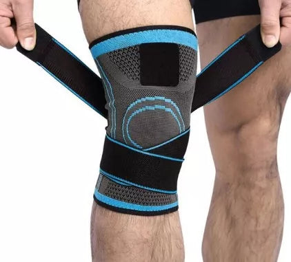 Nylon Knitted Knee Pad for Sports and Fitness