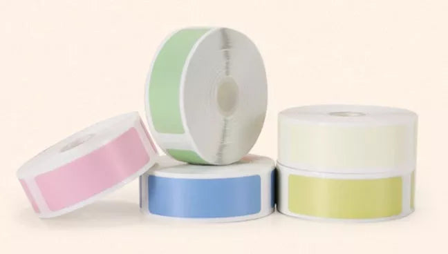 Pure color label thermal paper for home and office use