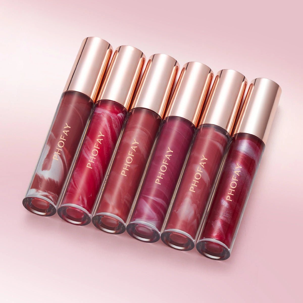 PHOFAY Hydrating Rose Lip Gloss