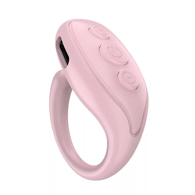 Ring Bluetooth Remote Control for Mobile Phone Self-timer with 48h Battery Life
