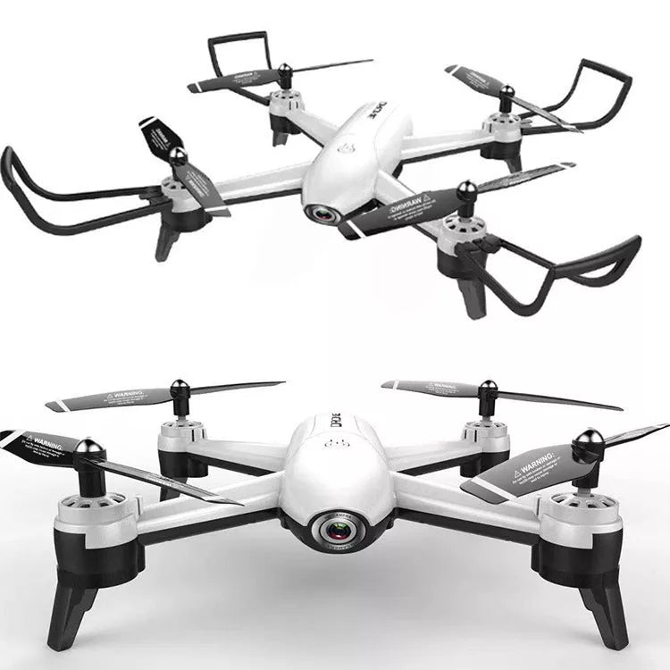 Aerial drone with 22-minute flight time and 100-meter range