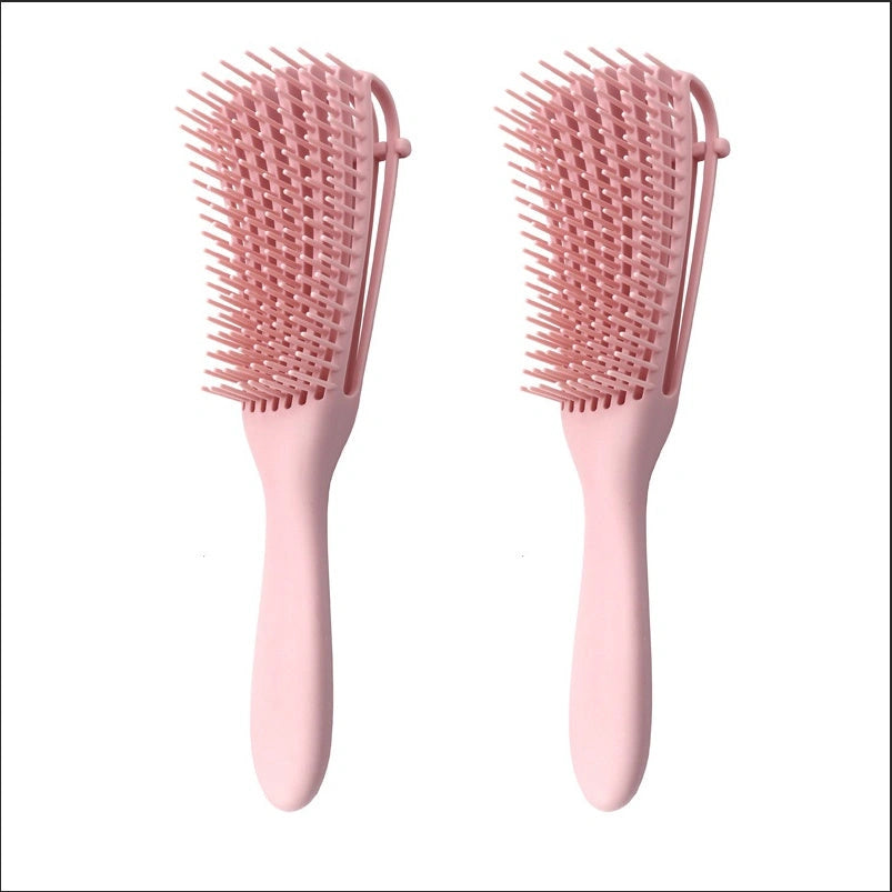 Knotted Haircut Massage Octopus Curling Comb for All Hair Types