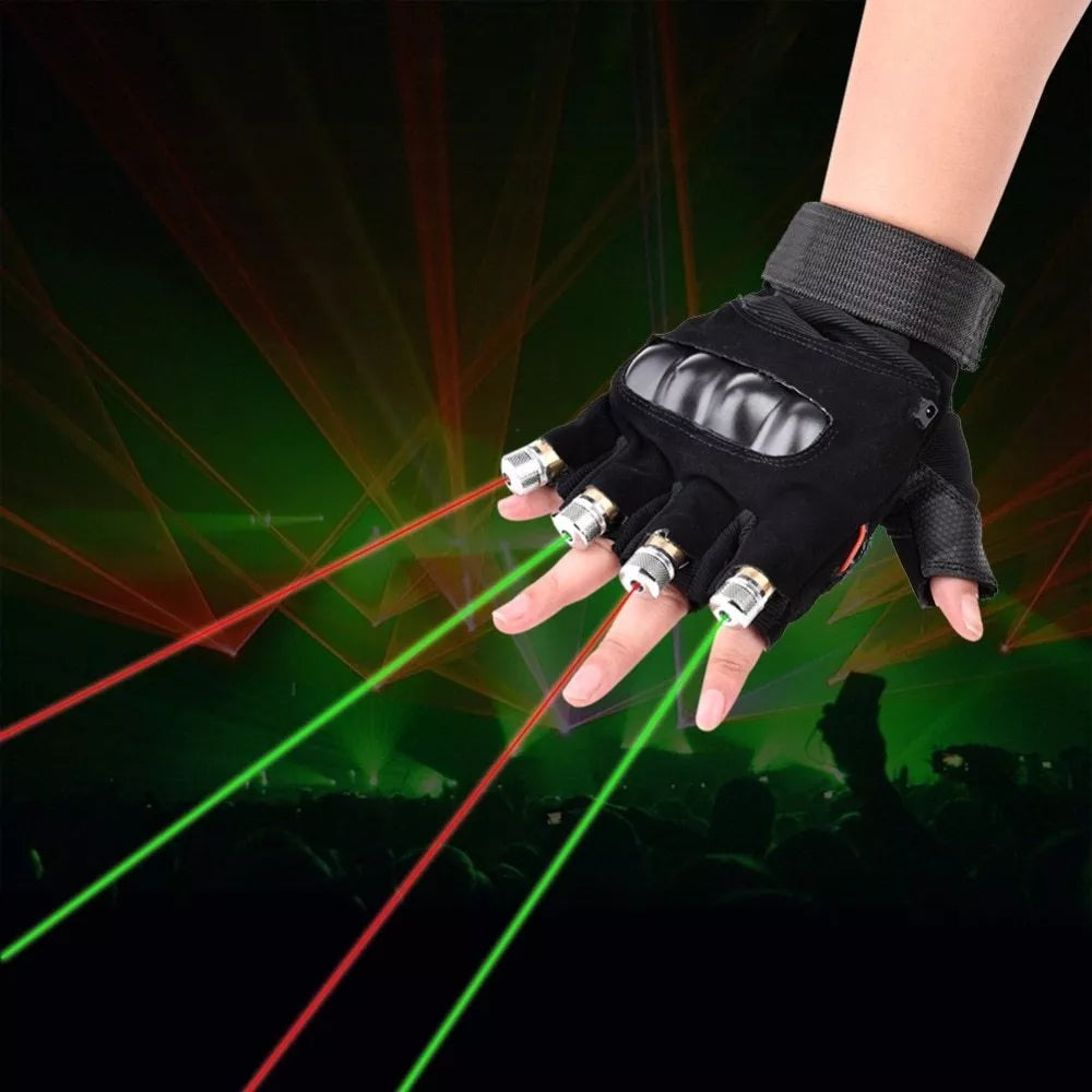 Stage Show Red Green Laser Gloves for Dynamic Performances