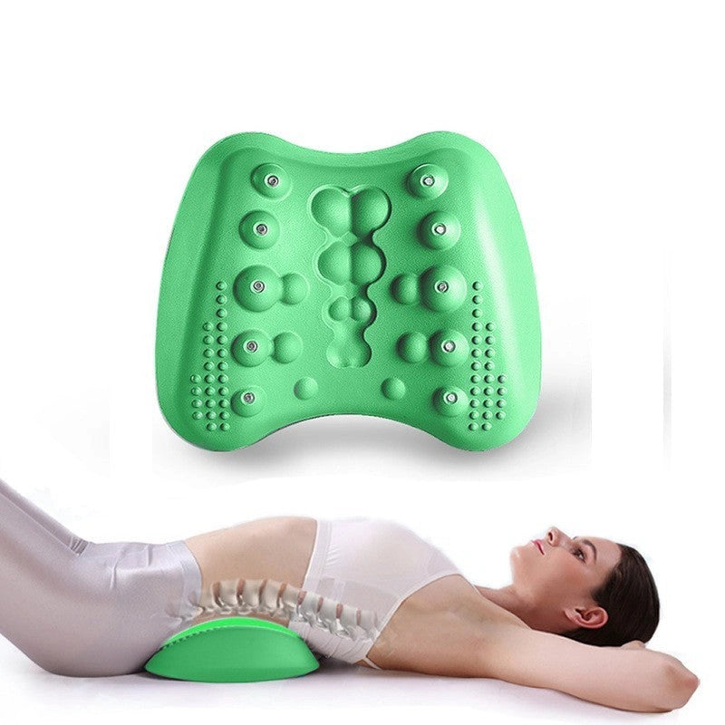 Butterfly-shaped Lumbar Support Pillow with Magnetic Massage Nodes