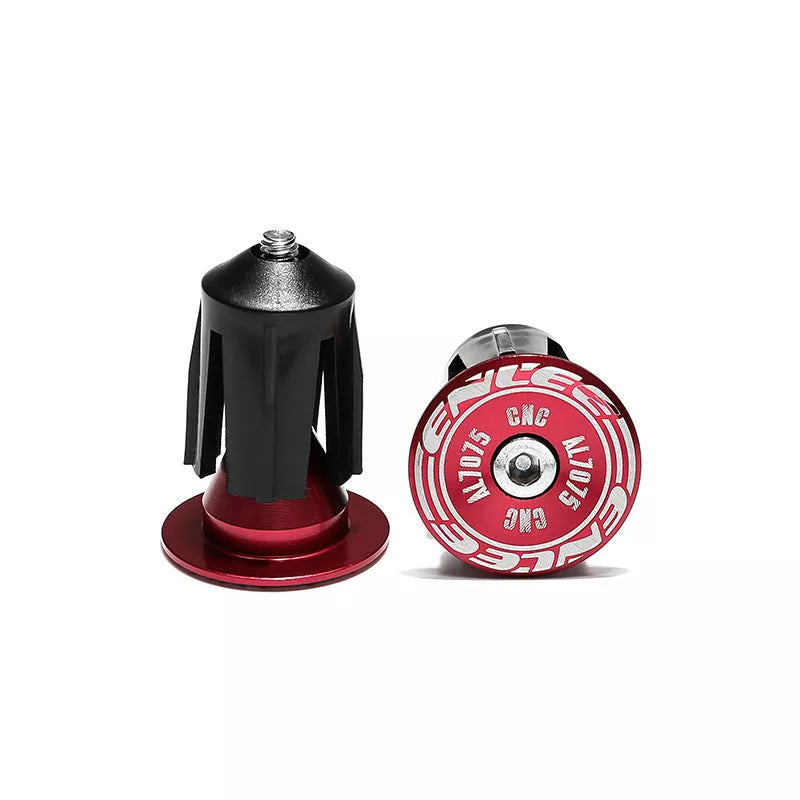 Aluminum Alloy Bicycle Handle Block Accessories in Multiple Colors