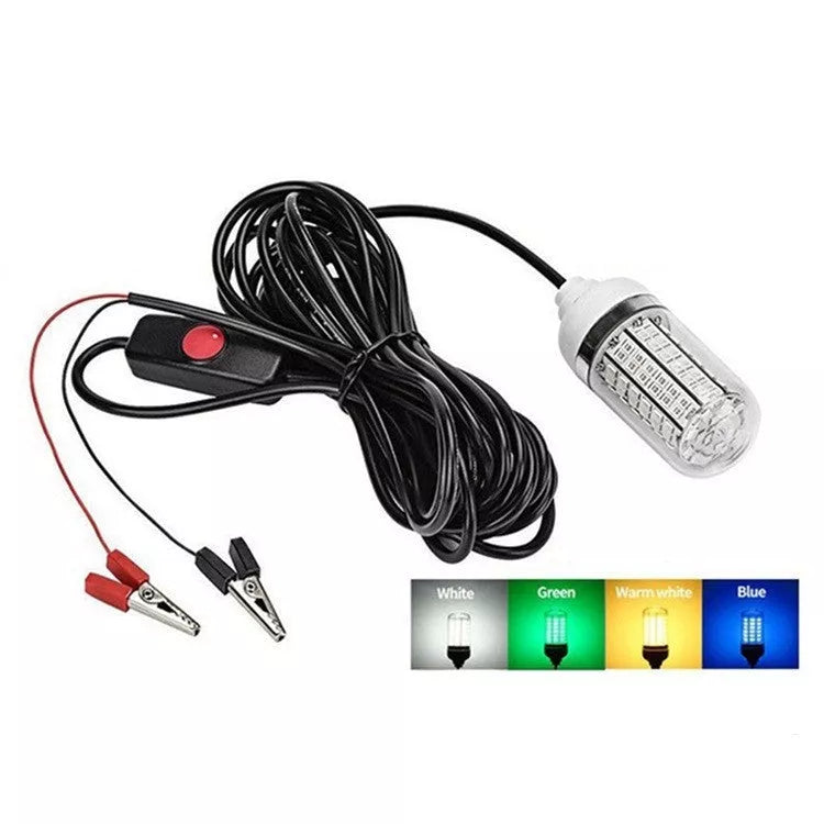 Waterproof fishing light with 108 LED beads for sea fishing