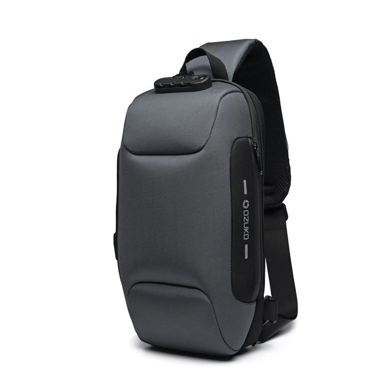 Multifunctional Anti-Theft Waterproof Chest Bag with USB