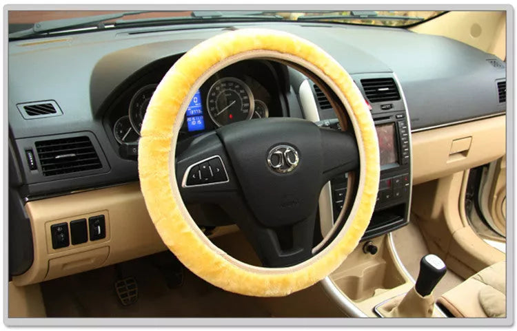 Universal steering wheel cover for 36-40cm diameter wheels