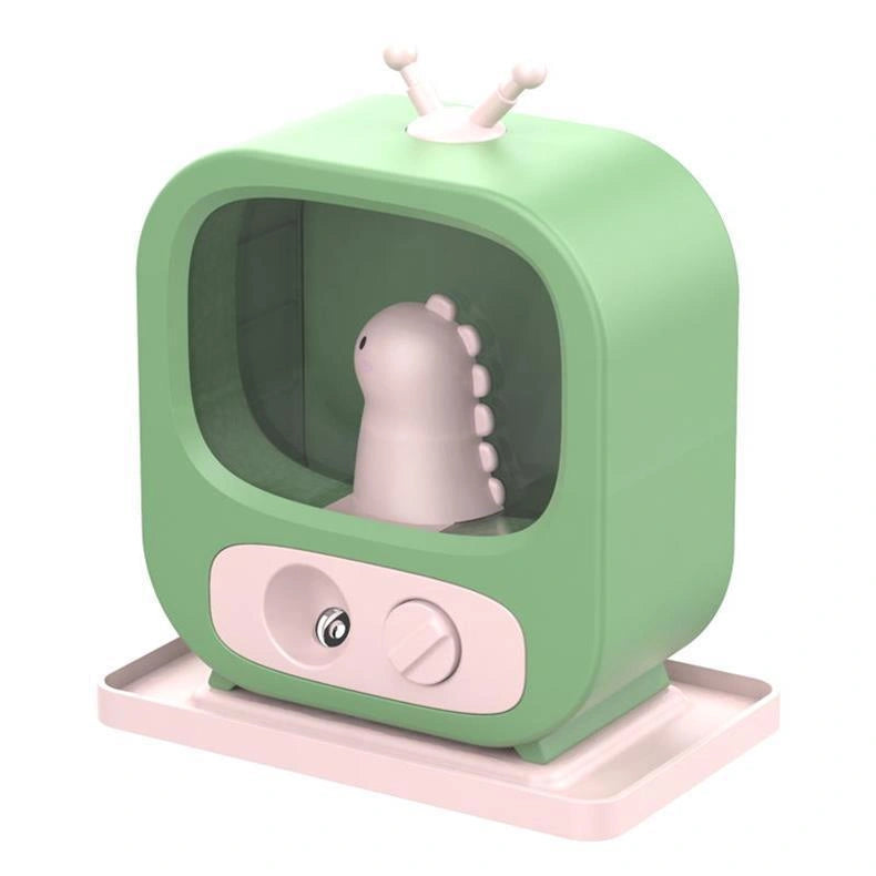 Compact USB Mini Air Humidifier with Night Light for Home and Office