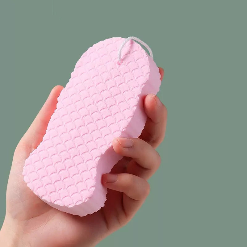 Flexible Children Tender Skin Exfoliating Bath Sponge