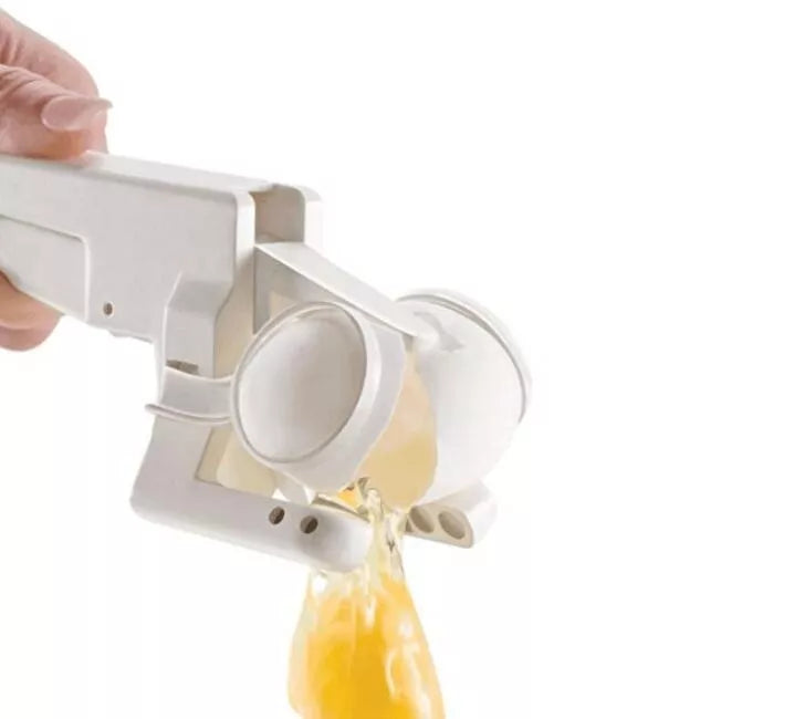 Creative Kitchen Manual Whisk with Egg Separator Attachment