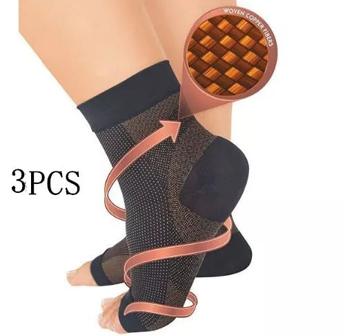 Anti-Fatigue Compression Foot Sleeves for Men and Women