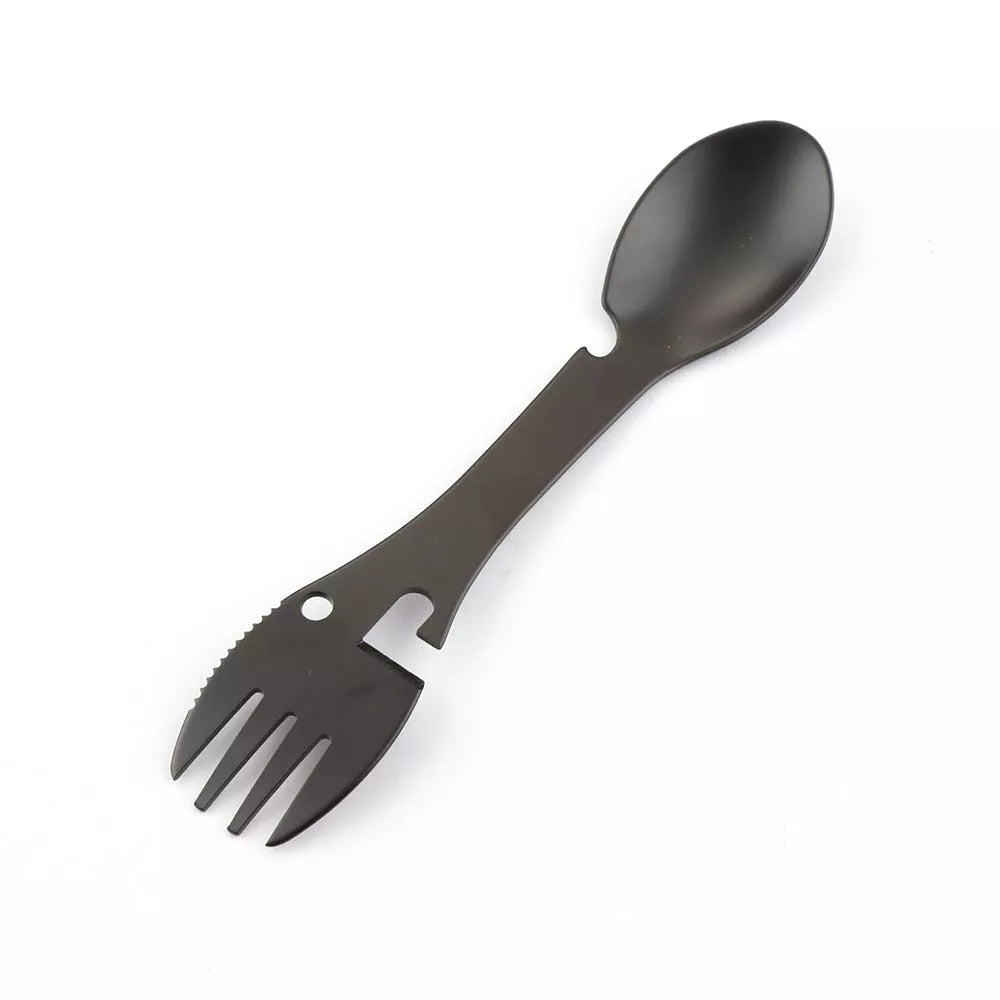 Stainless Steel Cutlery Spoon with Five-in-One Design